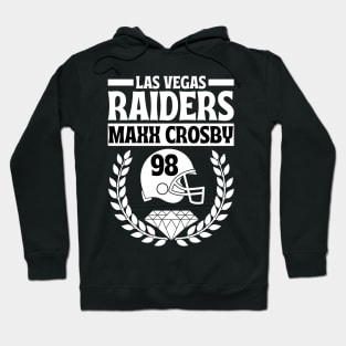 Las Vegas Raiders Maxx Crosby 98 Helmet American Football Hoodie